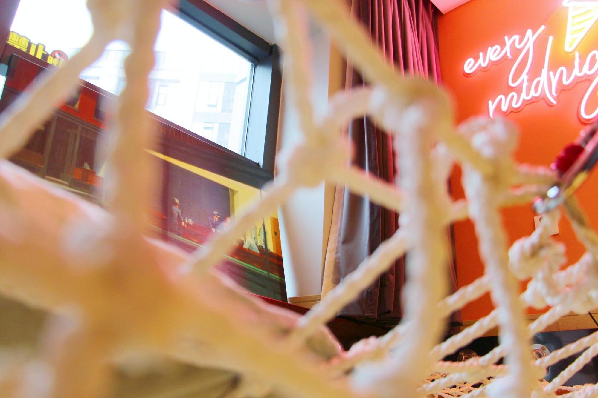 Loft Apartment With Slide Hammock With Movie Viewing Hàng Châu Ngoại thất bức ảnh