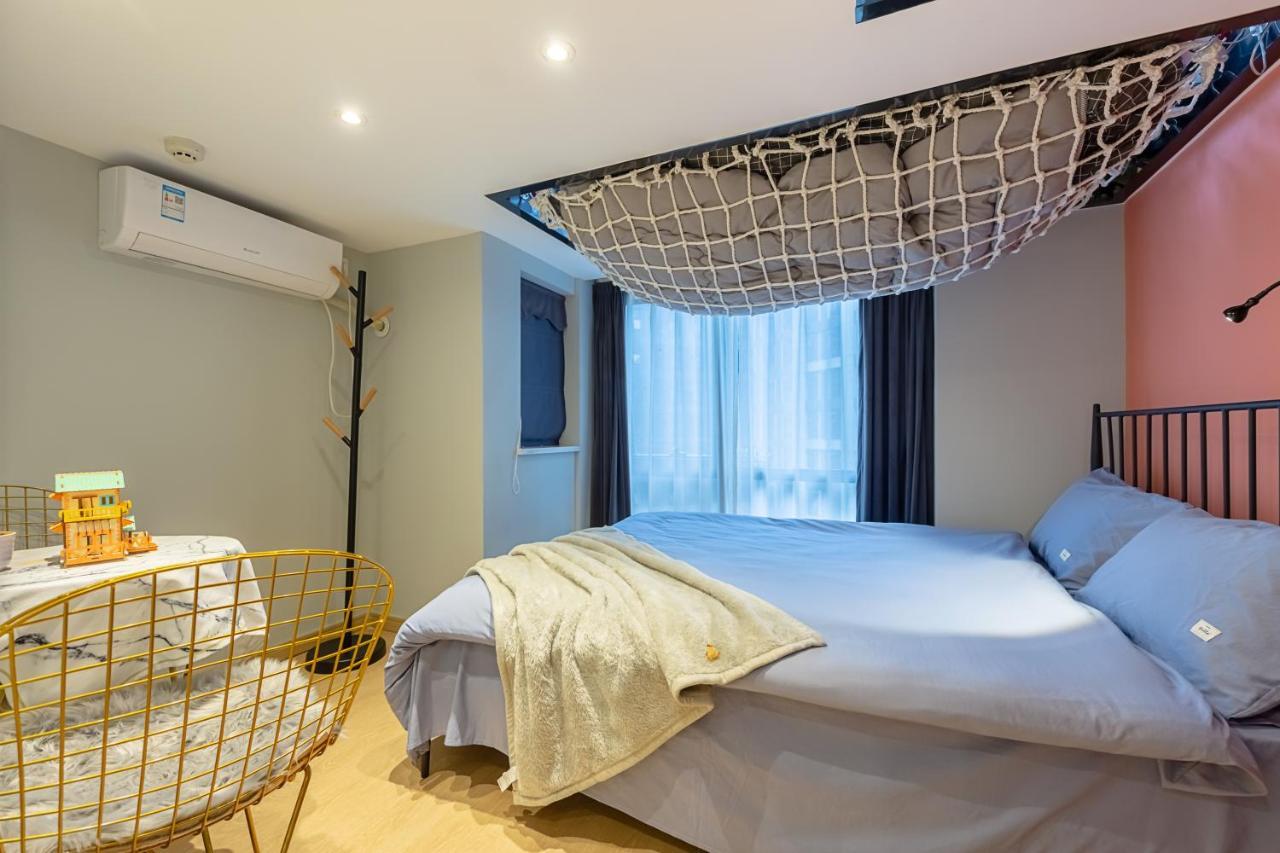 Loft Apartment With Slide Hammock With Movie Viewing Hàng Châu Ngoại thất bức ảnh